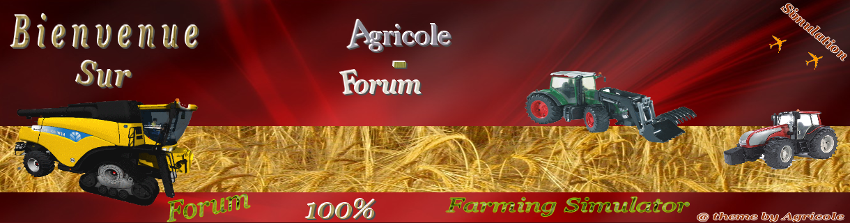 LE FORUM DE AGRICOLE Forum Index