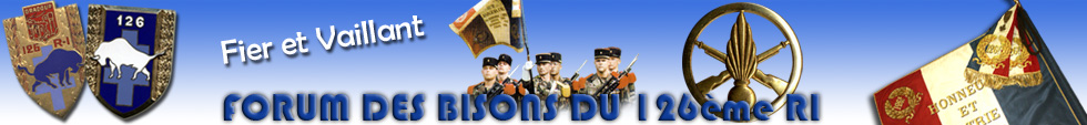 forum de recherche des anciens du 126è ri Forum Index